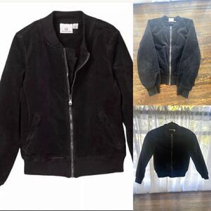AG Adriano Goldschmied Moto Bomber Jacket S